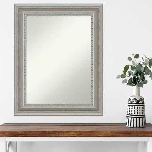 Parlor Silver Framed Wall Mirror