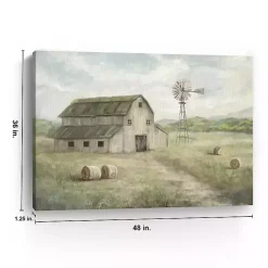 Peaceful Farm Canvas Art Print, 48x36 in.