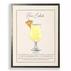 Pina Colada Framed Art Print