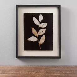 Pressed Leaves I Framed Art Print