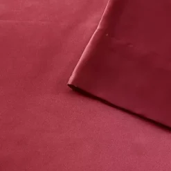 Red Satin King 2-pc. Pillow Case Set
