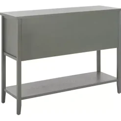 Rustic Gray 4-Drawer Charlotte Sideboard