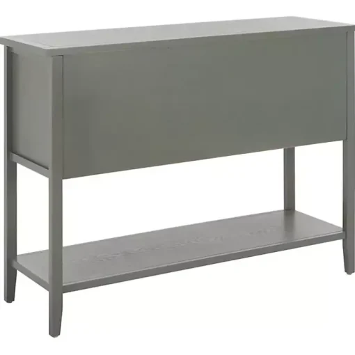 Rustic Gray 4-Drawer Charlotte Sideboard