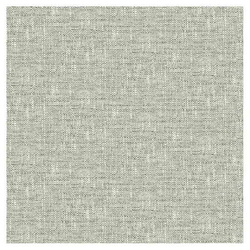Sage Textured Poplin Peel & Stick Wallpaper