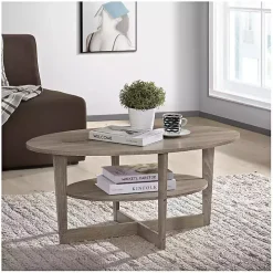 Sandstone Oval Coffee Table