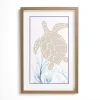Sea Turtle Shadowbox Wall Plaque