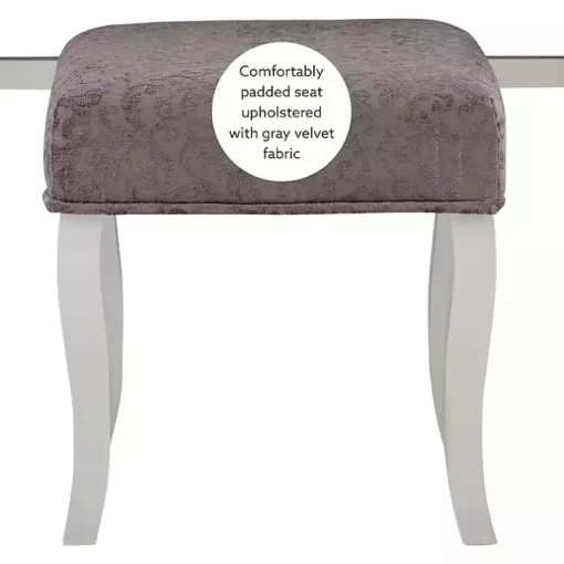 Silver Harper Flip-Top 2-pc. Vanity Set