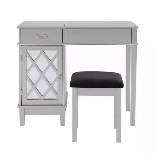 Silver Lattice Ella 2-pc. Vanity Set
