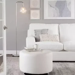 Silver Metro Floor Lamp