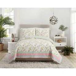 Sonnet King 3-pc. Quilt Set