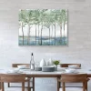 Sparse Forest Peak Framed Wall Art