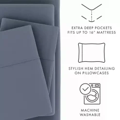 Stone Ultra Soft 3-pc. Twin XL Sheet Set
