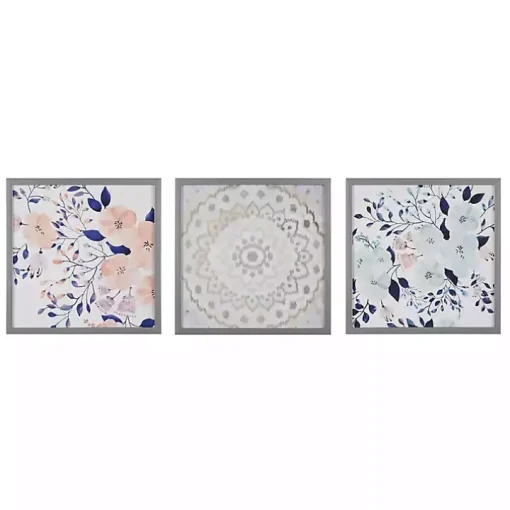 Summer Bliss Framed Art Prints, Set of 3
