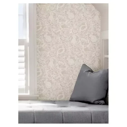 Tan Terrene Peel and Stick Wallpaper