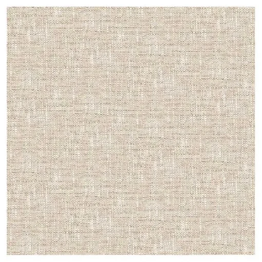 Tan Textured Poplin Peel & Stick Wallpaper