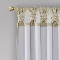 Tan Total Blackout Curtain Panel, 84 in.