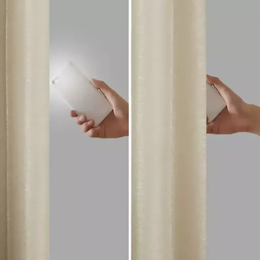 Tan Total Blackout Curtain Panel, 84 in.