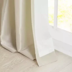 Tan Twist Top Curtain Panel, 108 in.