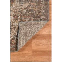Taupe Eaton Transitional Area Rug, 6x8
