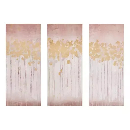 Twilight Forest Canvas Art Prints, Set of 3