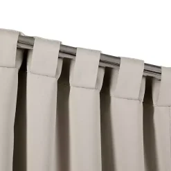 Wheat Back Tab Blackout Curtain Panel Set, 95 in.