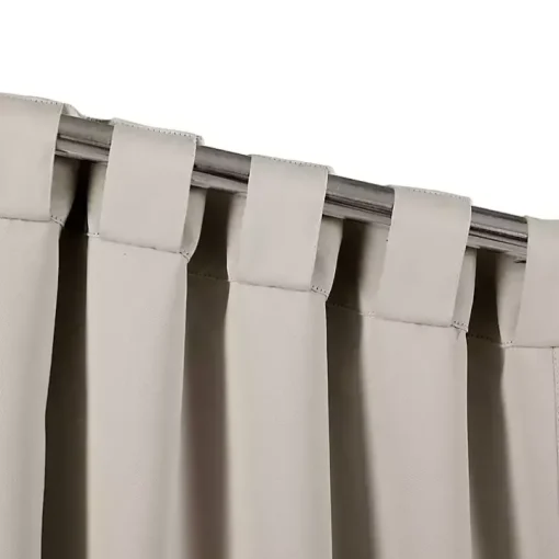 Wheat Back Tab Blackout Curtain Panel Set, 95 in.