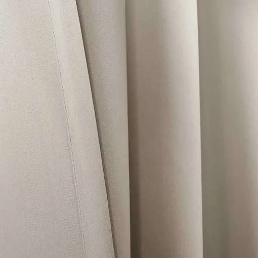 Wheat Back Tab Blackout Curtain Panel Set, 95 in.