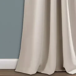 Wheat Back Tab Blackout Curtain Panel Set, 95 in.