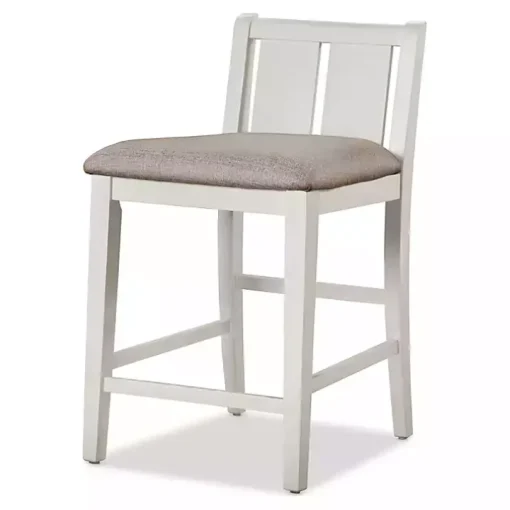 White & Gray Wood Kayla Counter Height 3-pc. Set