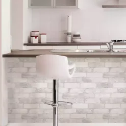 White Brick Peel & Stick Wallpaper