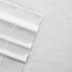 White Chambray 4-pc. California King Sheet Set