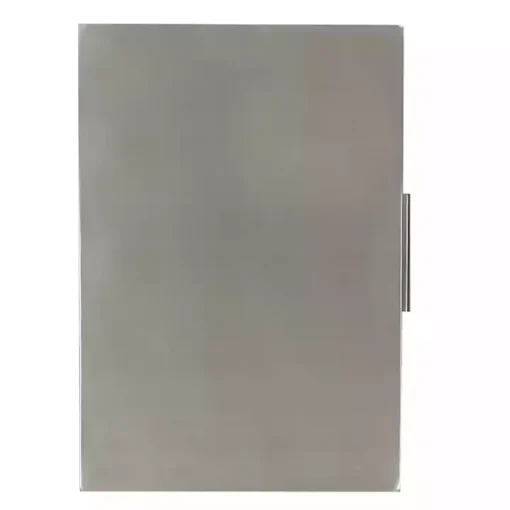 White Wood and Stainless Steel Kitchen Cart