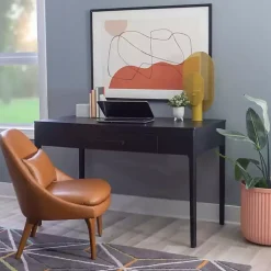 Wilcox Black Desk