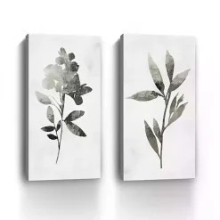 A Shadow of a Flower 2-pc. Canvas Art Set