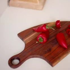 Acacia Wood 4-pc. Hanging Cutting Board
