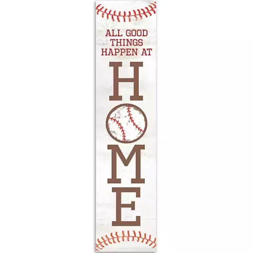 All Good Things Baseball Porch Board