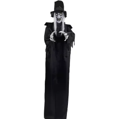 Animated Hanging Vampire Halloween Décor, 6 ft.