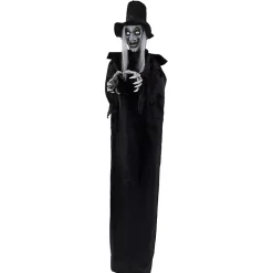 Animated Hanging Vampire Halloween Décor, 6 ft.