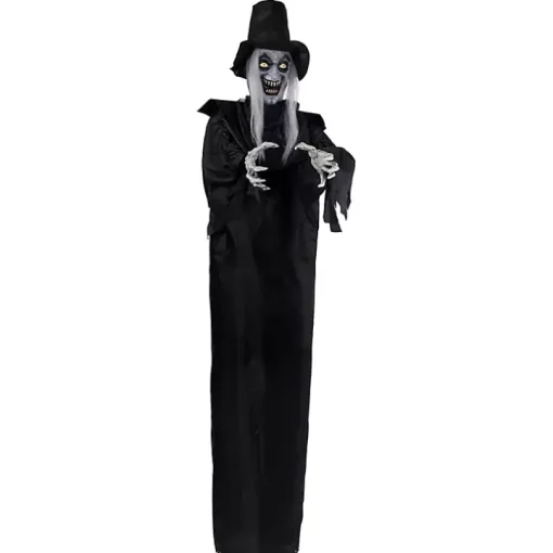 Animated Hanging Vampire Halloween Décor, 6 ft.