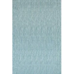 Aqua Intertwine Indoor/Outdoorr Area Rug, 6x9