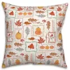 Autumn Patchwork Indoor/Outdoor Pillow