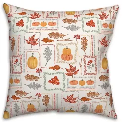Autumn Patchwork Indoor/Outdoor Pillow