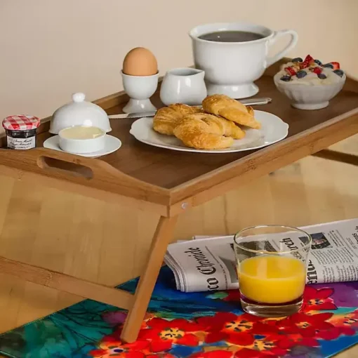 Bamboo Folding Tray