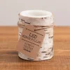 Birch Bark LED Pillar Candle, 4 in.
