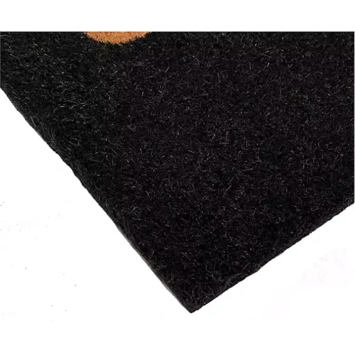 Black Arch Hello Doormat