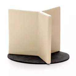 Black Ceramic Oversized Crock with Divider