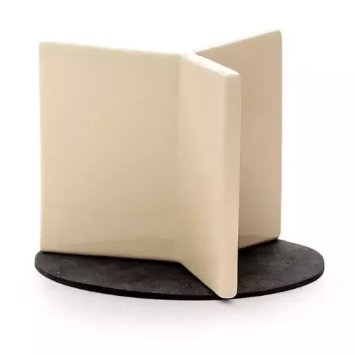 Black Ceramic Oversized Crock with Divider