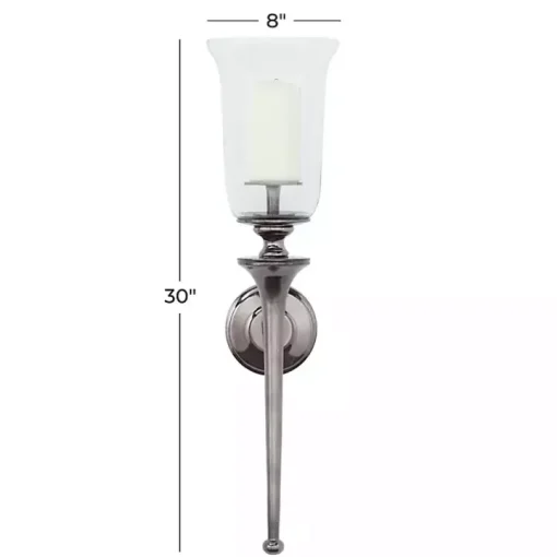 Black Nickel Bell Sconce