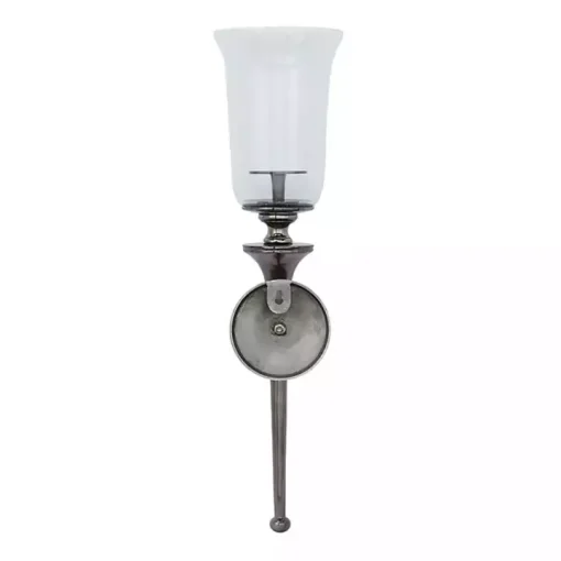 Black Nickel Bell Sconce