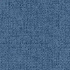 Blue French Edge Outdoor Wicker Settee Cushion